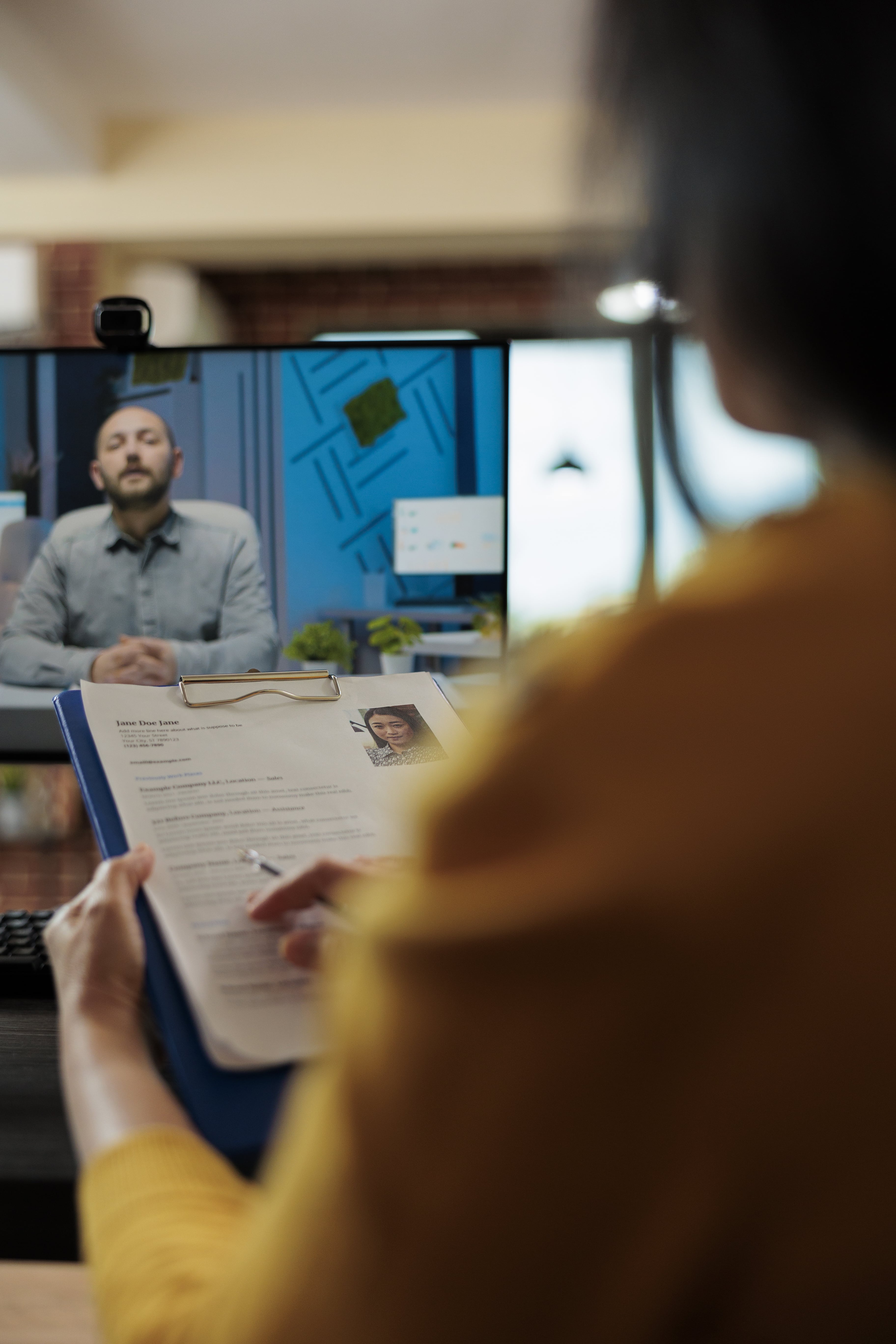 bilan final & entretien en Visio 