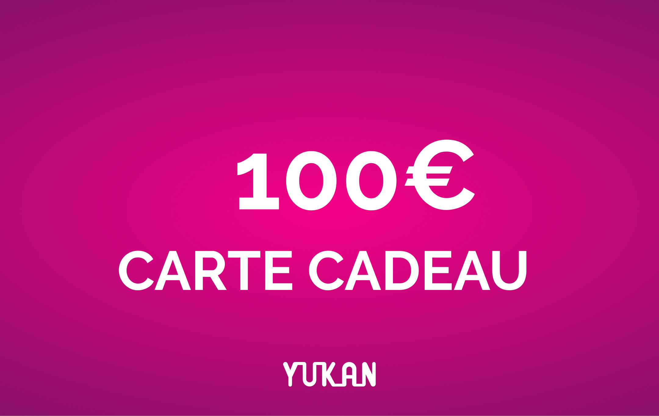 Carte cadeau de 100euro