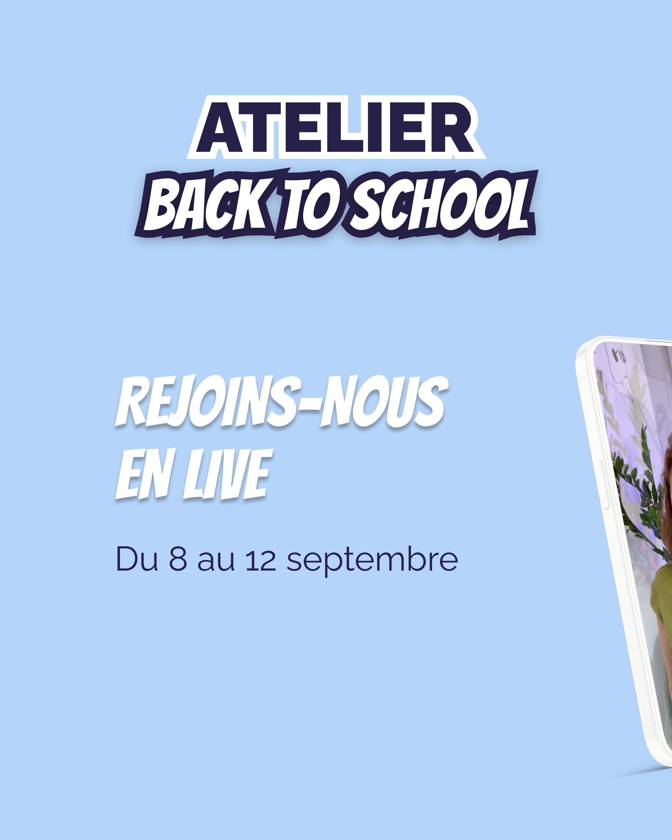 ATELIER BACK TO SCHOOL